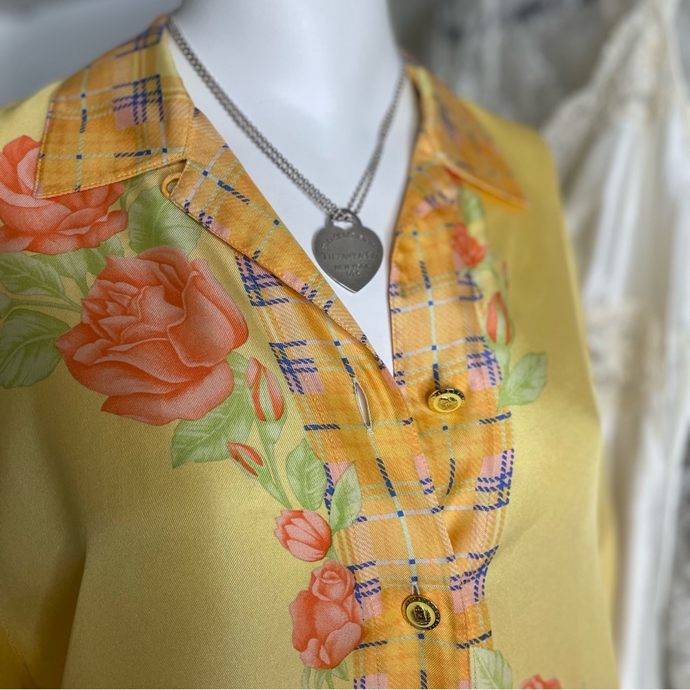 Silk Button Down - image 2